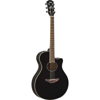 Yamaha APX600 Black akustisk stålsträngad gitarr