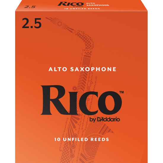 Rico RJA1025 Altsaxofon 2.5 10-Pack