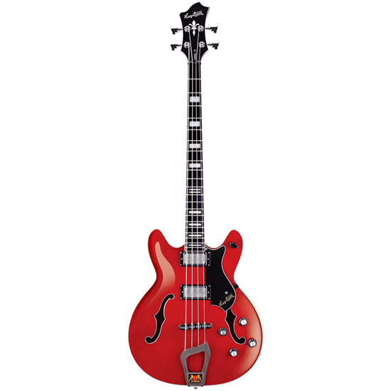 Hagström Viking Bass Wild Cherry Transparent