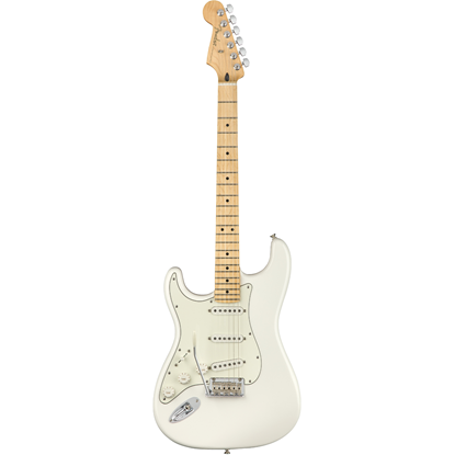Fender Player Stratocaster® Left-Hand Maple Fingerboard Polar White