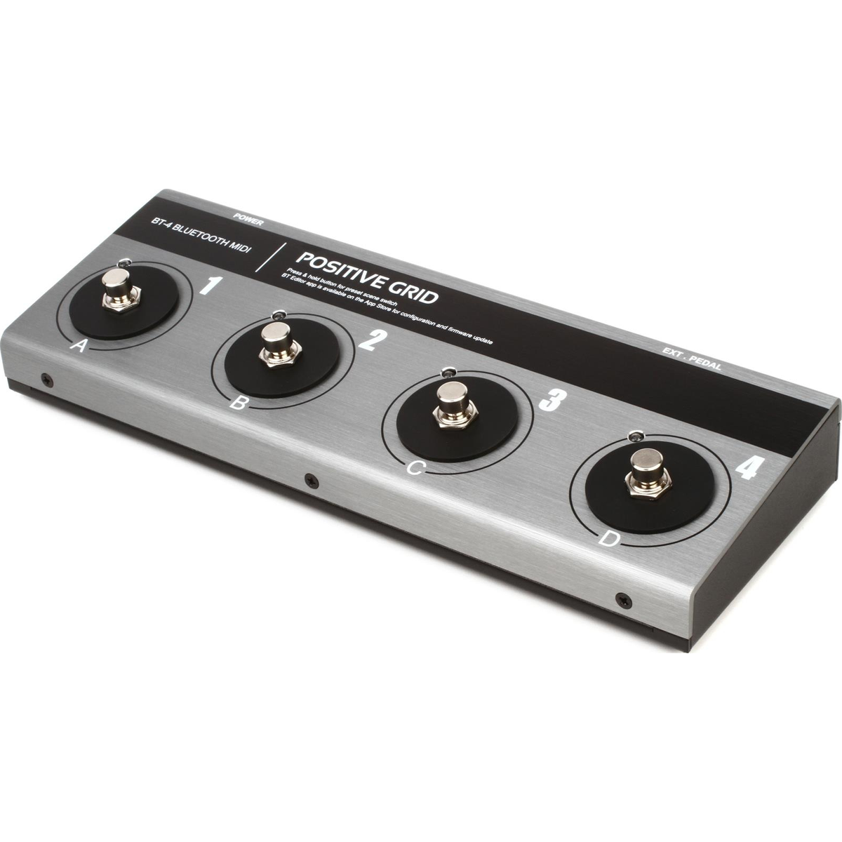 positive grid bt4 bluetooth midi footswitch