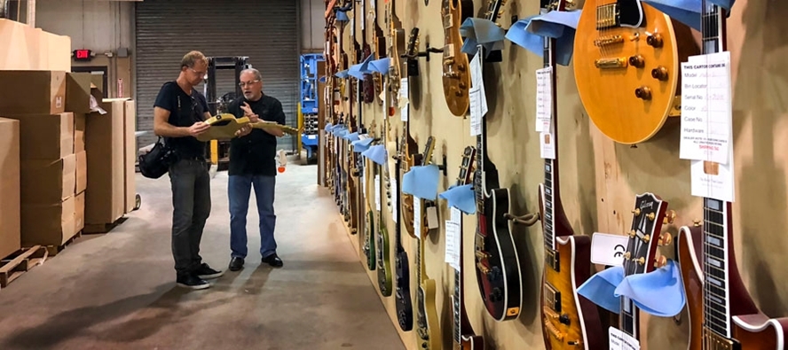 Gibson Custom Shop i Nashville - Skickligt hantverk skapar elgitarrer av högsta kvalitet