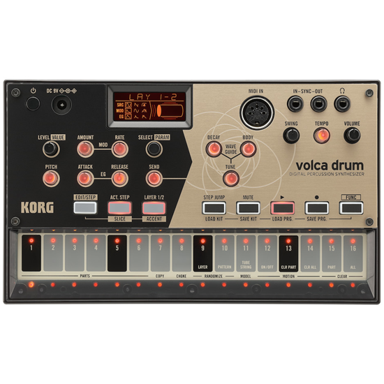 Korg Volca Drum Digital Percussion Synthesizer