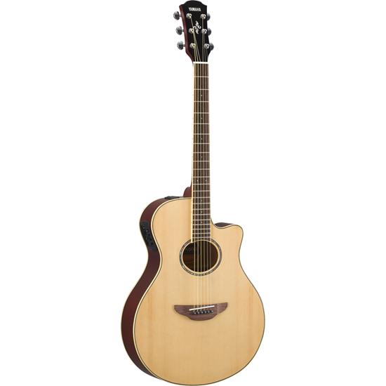 Yamaha APX600 Natural akustisk stålsträngad gitarr