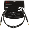 Fender Deluxe Series Instrument Cable 5' Black Tweed