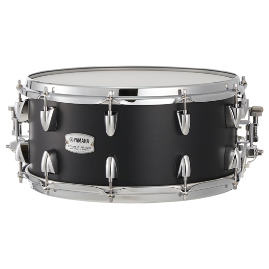 Yamaha Tour Custom Snare Drum TMS1465 Licorice Satin