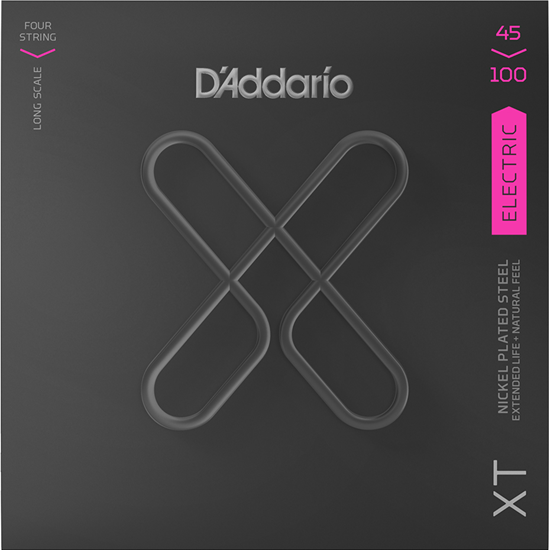 D'Addario XTB45100 Regular Light Long Scale