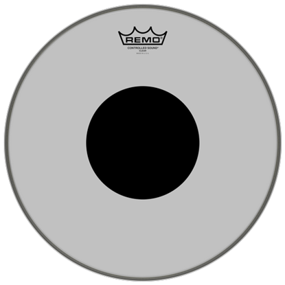 Remo Controlled Sound® Clear Black Dot™ Drumhead Top Black Dot™ 14"
