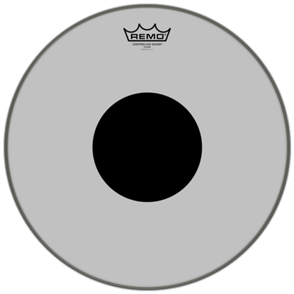 Remo Controlled Sound® Clear Black Dot™ Drumhead Top Black Dot™ 15"