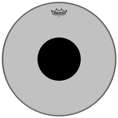 Remo Controlled Sound® Clear Black Dot™ Drumhead Top Black Dot™ 18"