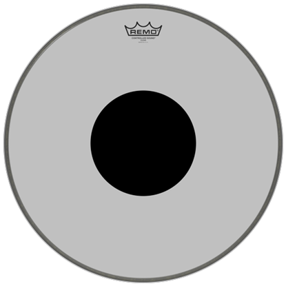Remo Controlled Sound® Clear Black Dot™ Bass Drumhead Top Black Dot™ 18"