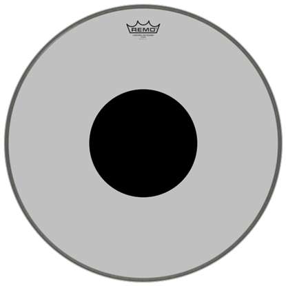 Remo Controlled Sound® Clear Black Dot™ Bass Drumhead Top Black Dot™ 20"