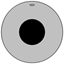 Remo Controlled Sound® Clear Black Dot™ Bass Drumhead Top Black Dot™ 28
