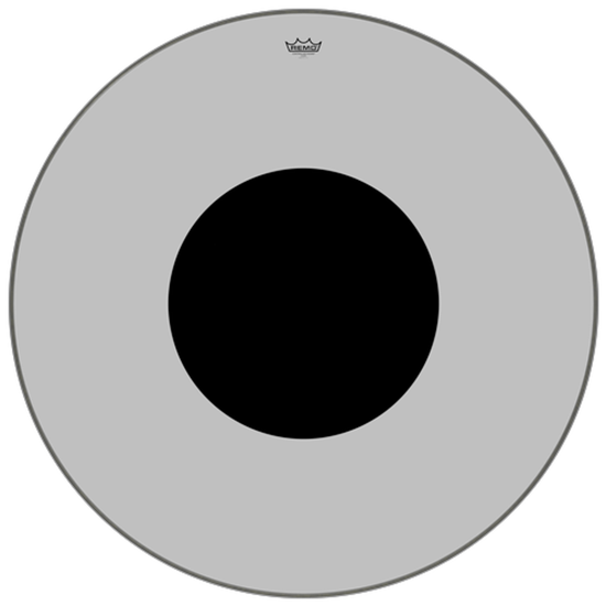 Remo Controlled Sound® Clear Black Dot™ Bass Drumhead Top Black Dot™ 40"