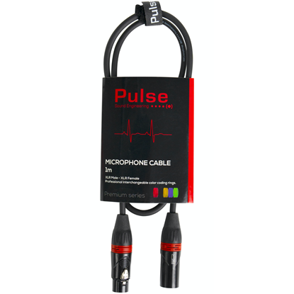 Pulse Mikrofonkabel XLR-XLR 1 meter 