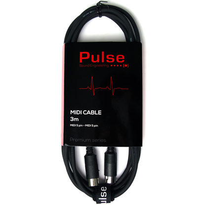 Pulse MIDI-kabel 3 meter