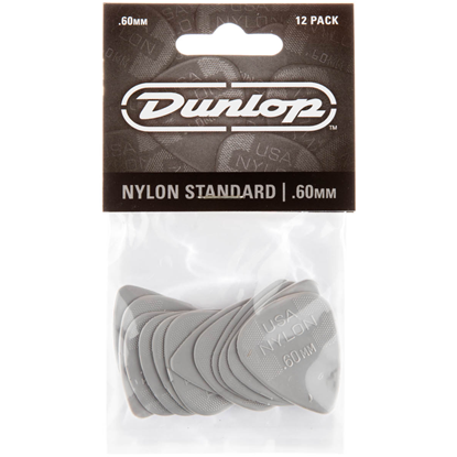 Dunlop Nylon 44P.60 Plektrum 12-pack 