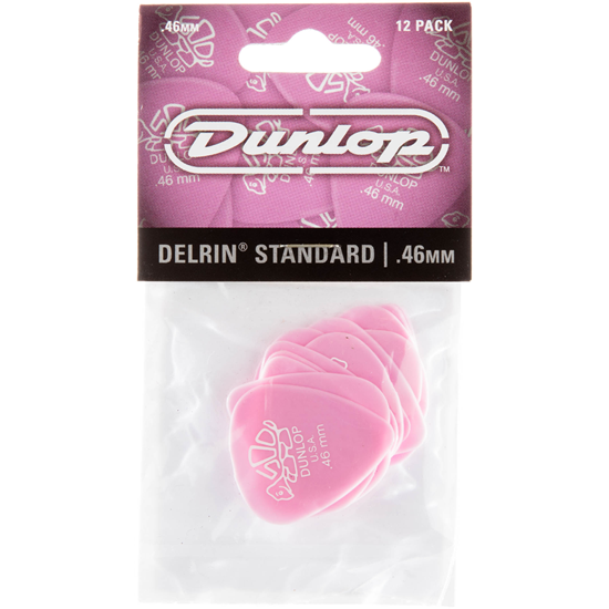  Dunlop Delrin 500 41P.46 Plektrum 12-pack