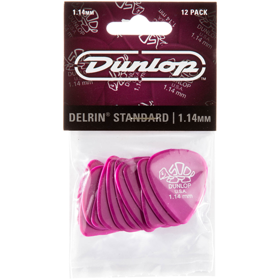 Dunlop Delrin 500 41P1.14 Plektrum 12-pack