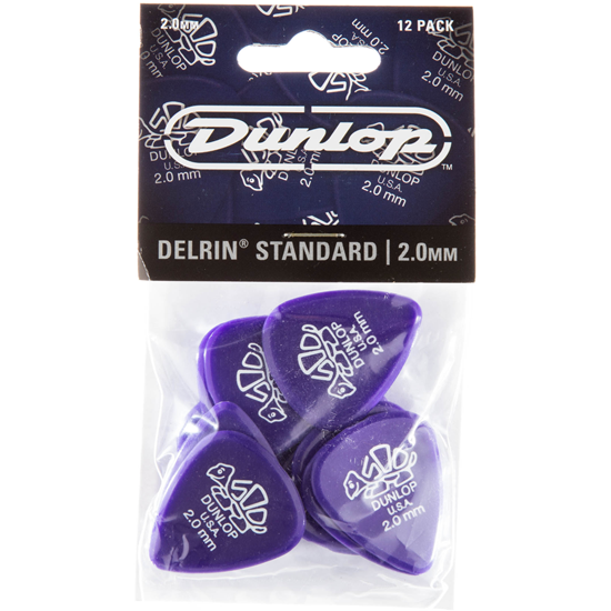 Dunlop Delrin 500 41P2.0 Plektrum 12-pack