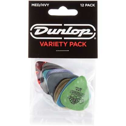 Dunlop PVP-102 Variety Pack Plektrum 12-pac
