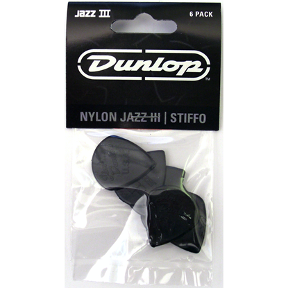 Dunlop Jazz III 47P3S Plektrum 6-pack