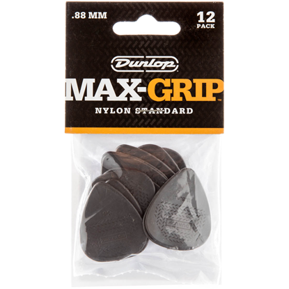 Dunlop Max-Grip Nylon Standard 449P.88 Plektrum 12-pack