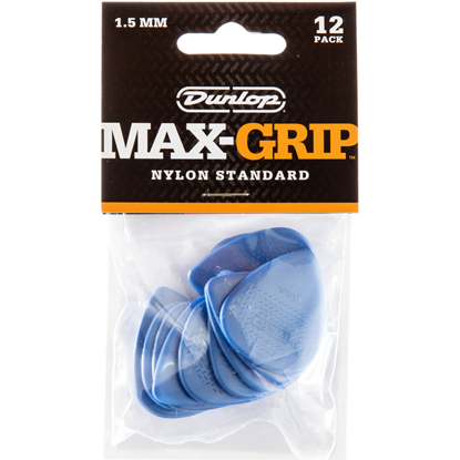 Dunlop Max-Grip Nylon Standard 449P1.5 Plektrum 12-pack
