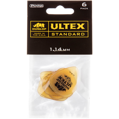 Dunlop Ultex Standard 421P1.14 Plektrum 6-pack