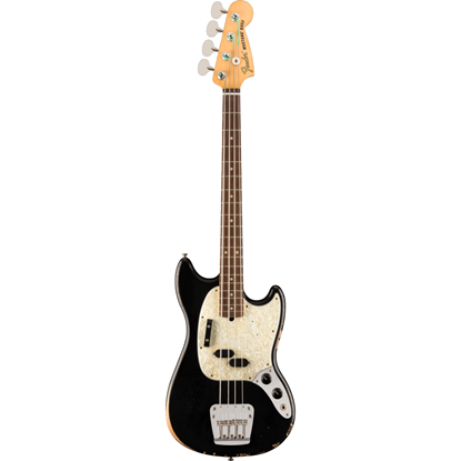 Fender JMJ Road Worn Mustang® Bass Rosewood Fingerboard Black