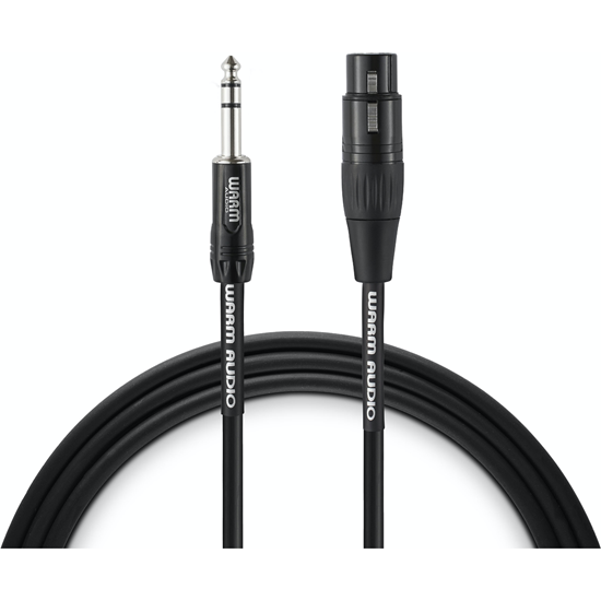 Warm Audio Pro Series Audio Cable XLRF-TRS 0,9 Meter