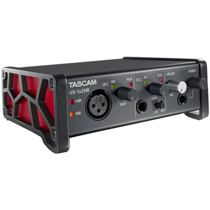 Tascam US-1x2HR High Resolution Versatile USB Audio Interface