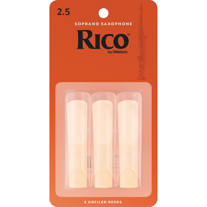 Rico RIA0325 Sopransaxofon 2.5 3-Pack