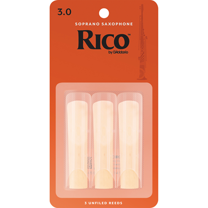 Rico RIA0330 Sopransaxofon 3.0 3-Pack