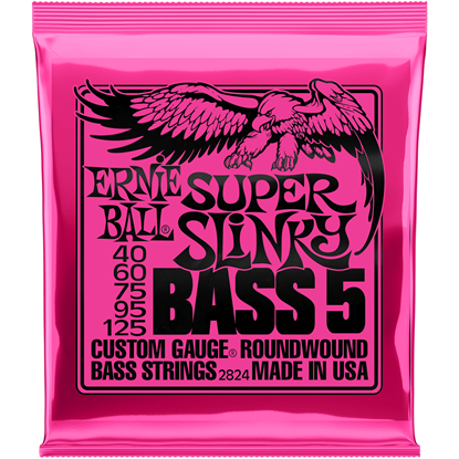 Ernie Ball 2824 Super Slinky 5-String Electric Bass