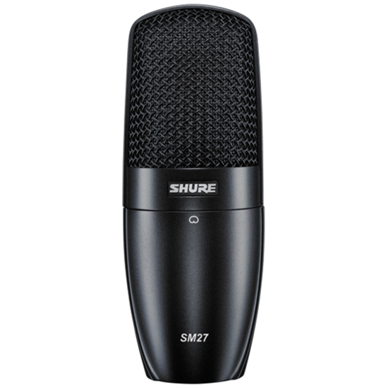 Shure SM27 Professional Large Diaphragm Condenser Microphone