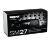 Shure SM27 Professional Large Diaphragm Condenser Microphone