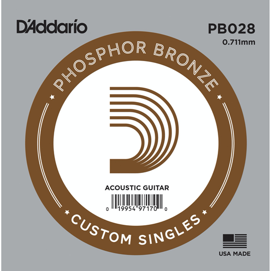 D'Addario PB028 Phosphor Bronze