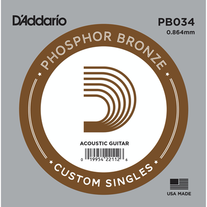 D'Addario PB034 Phosphor Bronze 