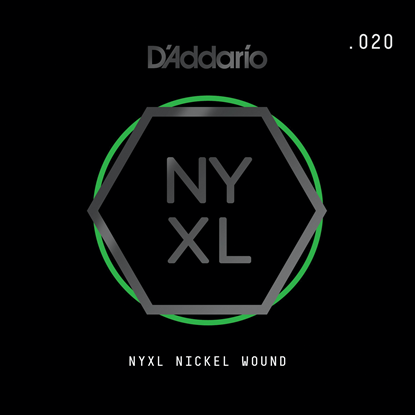 D'Addario NYNW020 NYXL Nickel Wound