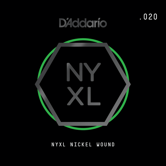 D'Addario NYNW020 NYXL Nickel Wound