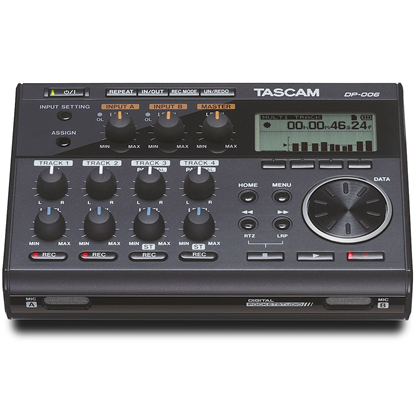 Tascam DP-006 6-Track Digital Pocketstudio 