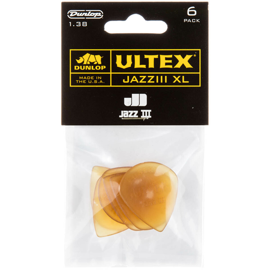 Dunlop Ultex Jazz III XL 427P1.38XL Plektrum 6-pack