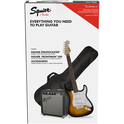 Squier Stratocaster® Pack Brown Sunburst 