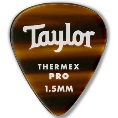 Taylor Premium 351 Thermex Pro Guitar Picks Tortoise Shell 1,5 mm 6-Pack 