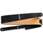 Taylor 2.5" Embroidered Suede Guitar Strap Black