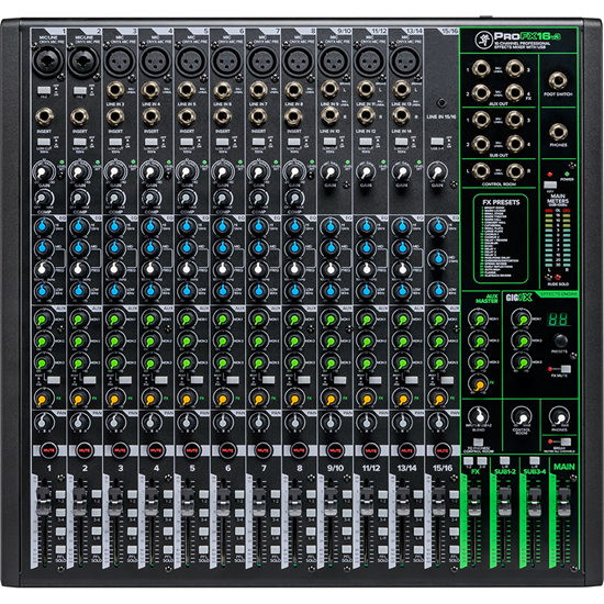 Mackie ProFX16v3 Professional Effects Mixer With USB