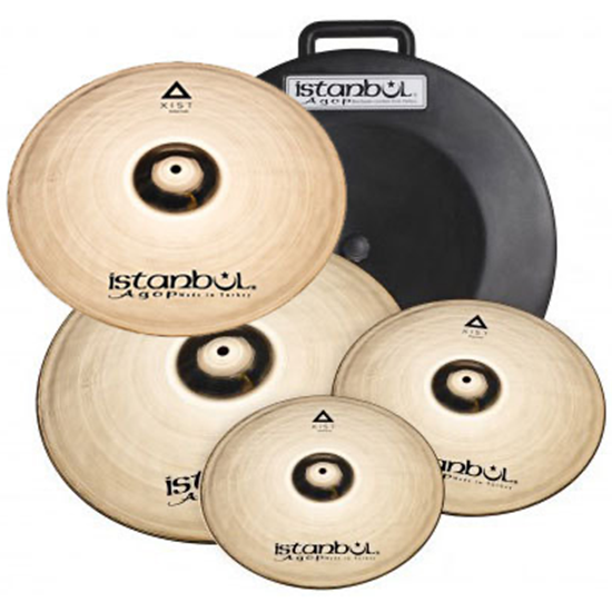 Istanbul Agop Xist Brilliant Cymbal Set + Hardcase