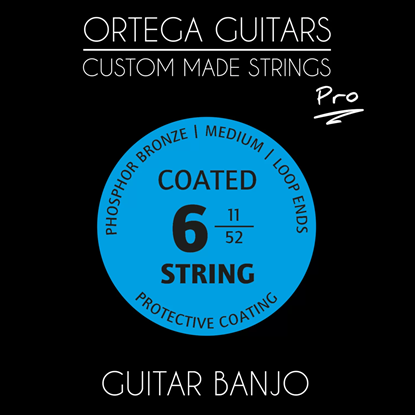 Ortega GBJP-6 Banjo Pro String Set 