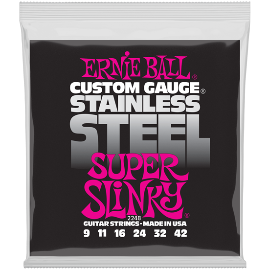 Ernie Ball 2248 Super Slinky Stainless Steel
